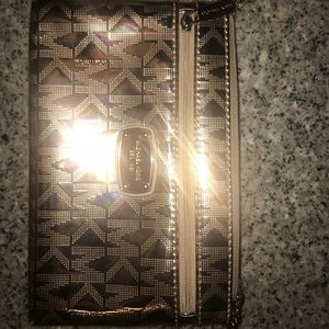 Gold Michael Kors Wristlet